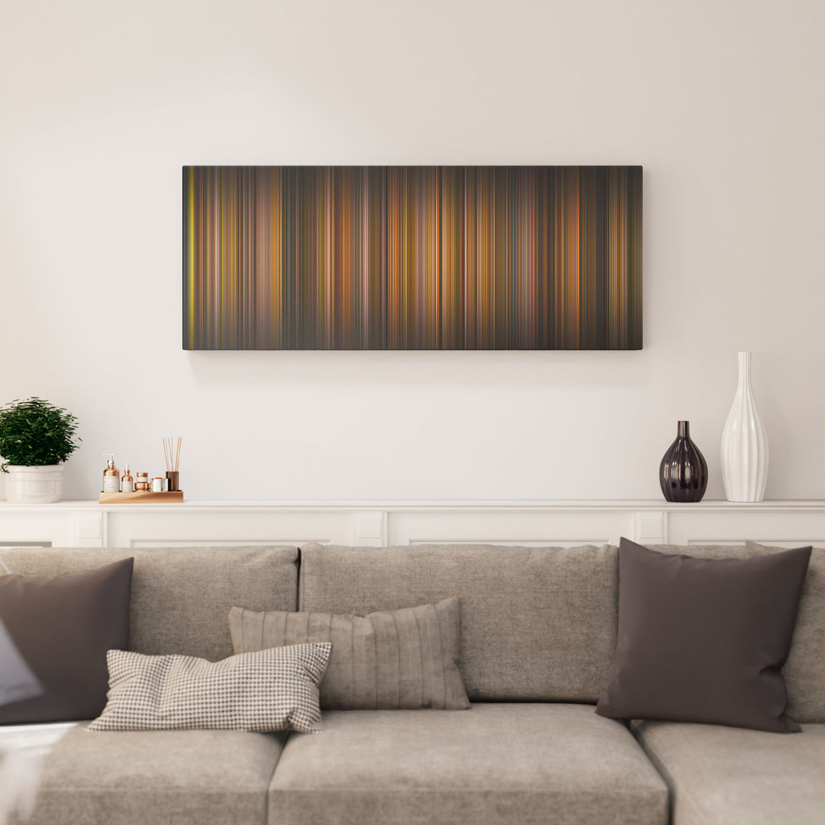 Bridge to Terabithia canvas print in living room - film wall decor