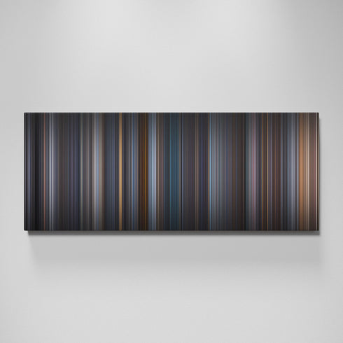 Equilibrium movie canvas wall art - color palette print