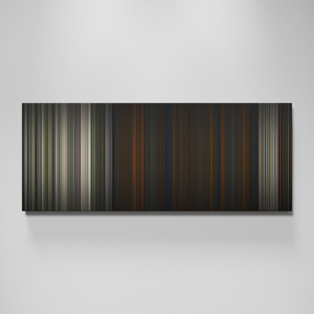 Sinners movie canvas wall art - color palette print