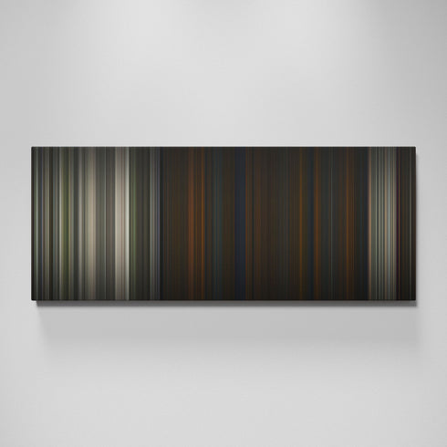 Sinners movie canvas wall art - color palette print