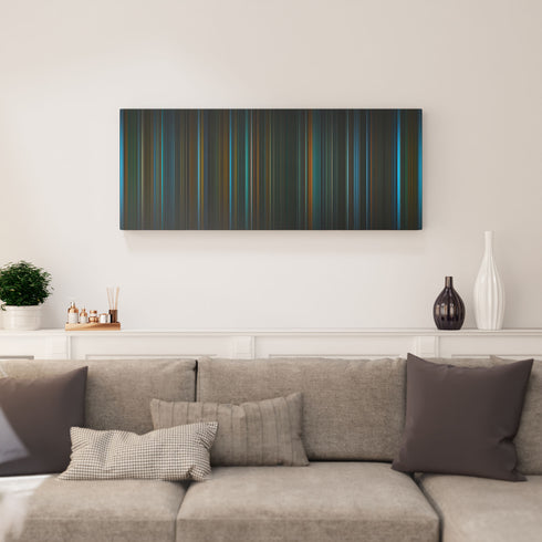 Frankenstein canvas print in living room - film wall decor