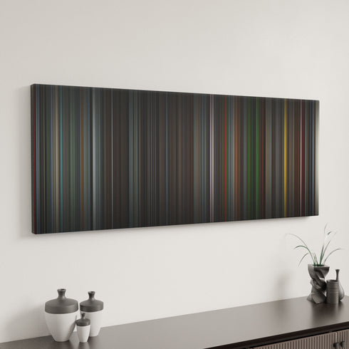 Minimal interior design with project_hail_mary Frome on the wall
