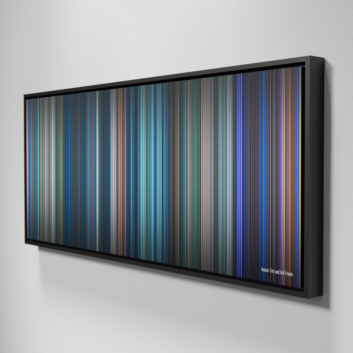 Side view of Framed Buff's of avatar_fire_and_ash Frome on the wall