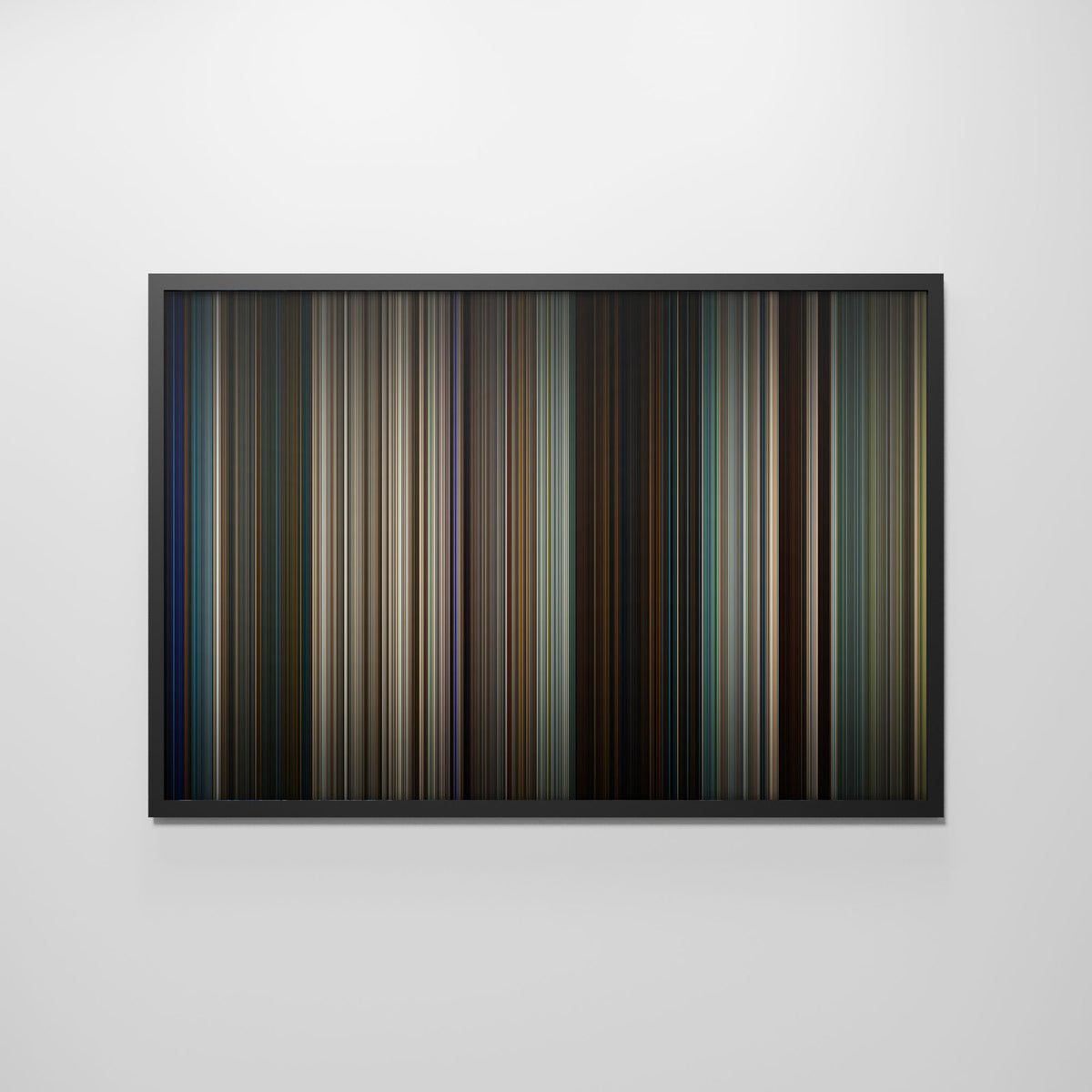 Front view of logan Frome framed poster on the wall