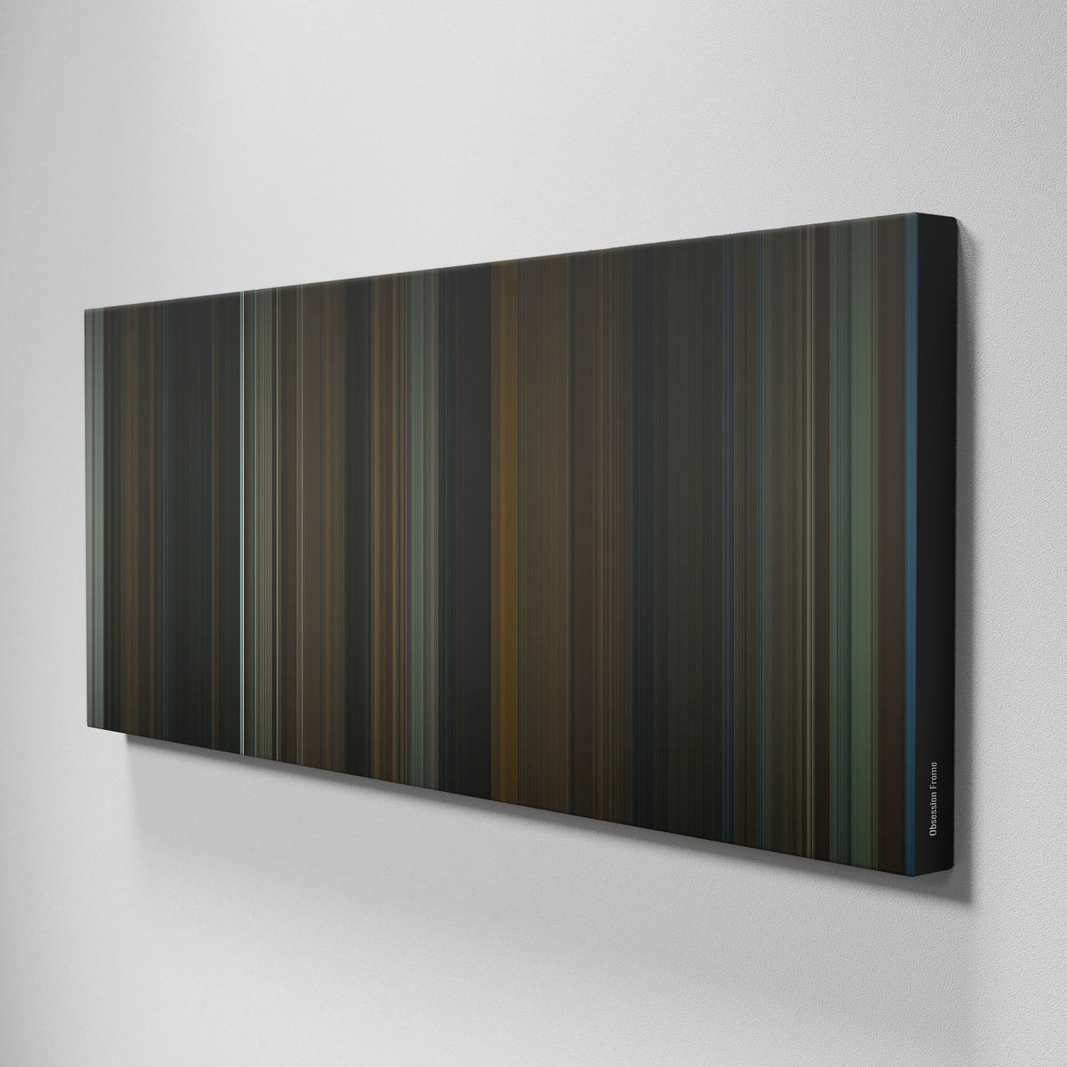 Side view of Buff's of obsession Frome on the wall