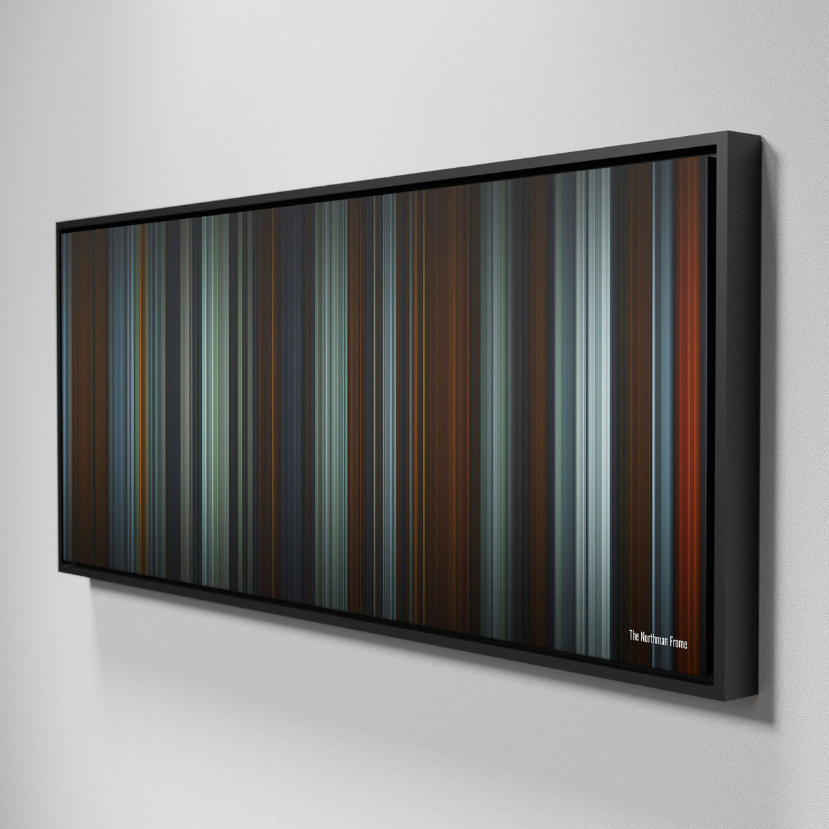 Side view of Framed Buff's of the_northman Frome on the wall
