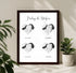 Personalized Coordinates Map Print – Love Trail - Customizer