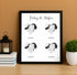 Personalized Coordinates Map Print – Love Trail - Customizer
