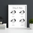 Personalized Coordinates Map Print – Love Trail - Customizer