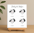Personalized Coordinates Map Print – Love Trail - Customizer