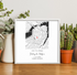 Personalized Coordinates Wedding Venue Map - Customizer