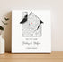 Personalized Coordinates Home Map Print - Customizer