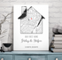 Personalized Coordinates Home Map Print - Customizer