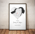 Personalized Coordinates Map Print – Where We Met - Customizer