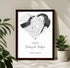 Personalized Coordinates Map Print – Where We Met - Customizer