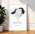 Personalized Coordinates Map Print – Where We Met - Customizer