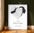 Personalized Coordinates Map Print – Where We Met - Customizer