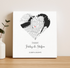 Personalized Coordinates Map Print – Where We Met - Customizer