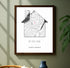 Personalized New Home Map Canvas - Customizer