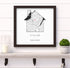 Personalized New Home Map Canvas - Customizer