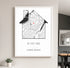 Personalized New Home Map Canvas - Customizer