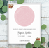 Personalized Baby Star Map Canvas - Customizer