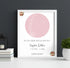 Personalized Baby Star Map Canvas - Customizer