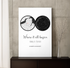 Personalized Land & Star Proposal Spot Map Print - Customizer