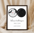 Personalized Land & Star Proposal Spot Map Print - Customizer