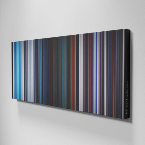 Side view of Buff's of Star Wars: Episode V - The Empire Strikes Back Frome on the wall