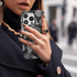 Chic Noir Petals - Case
