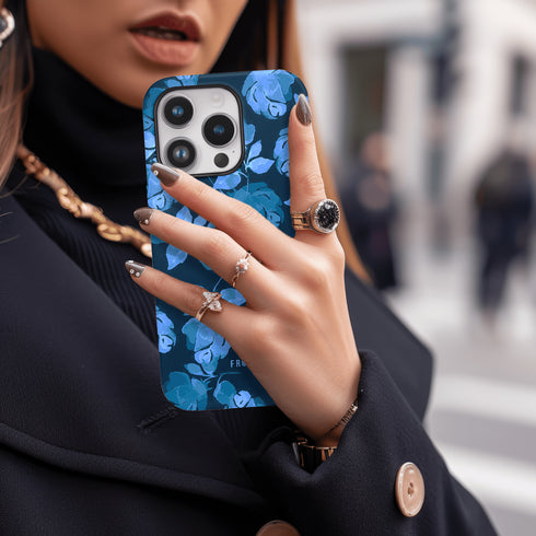 Cerulean Bloom Elegance