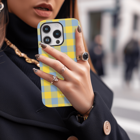 Chic Mosaic Micro Checks - Case