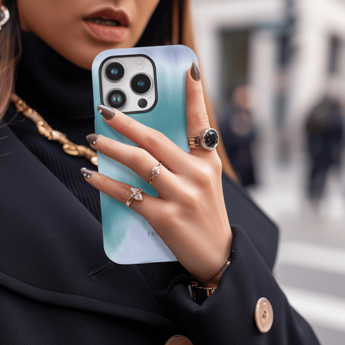 Teal Mirage Tie - Case