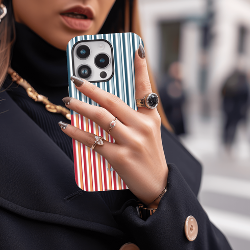 Bold Stripe Fusion Glam - Case