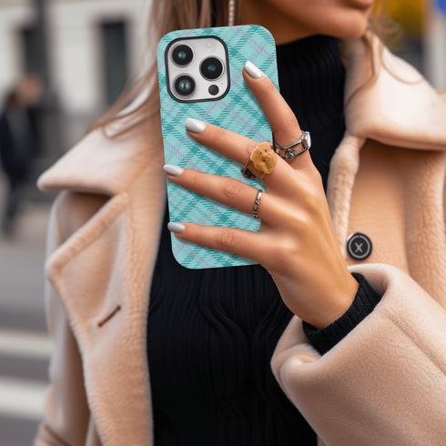 Emerald Cascade Checks - Case