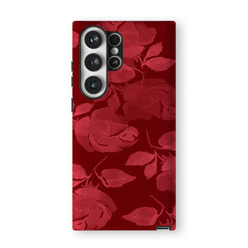 Crimson Bloom Elegance - Case
