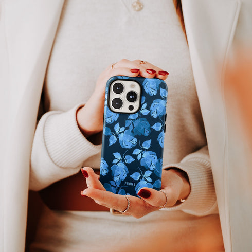 Cerulean Bloom Elegance - Case