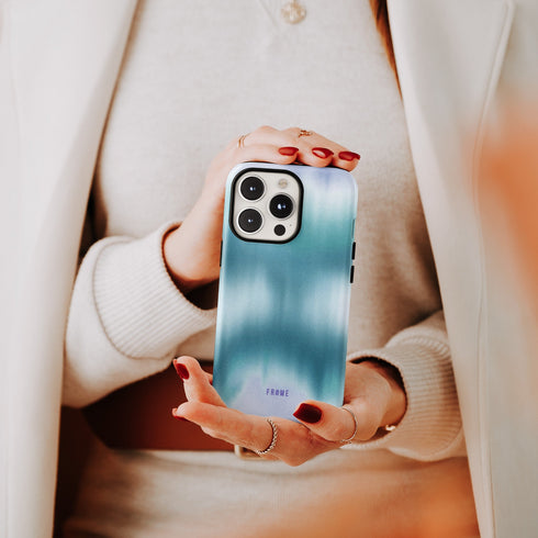Teal Mirage Tie - Case