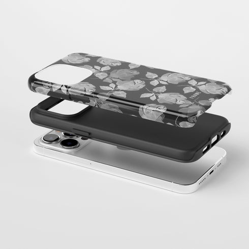Chic Noir Petals - Case