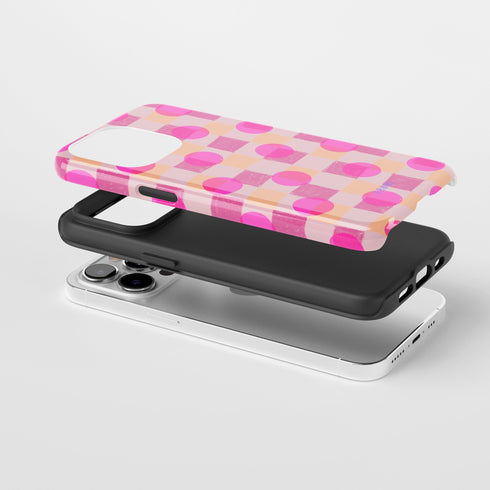 Blush Dot Elegance - Case