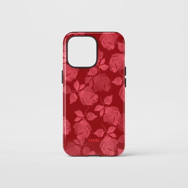 Crimson Bloom Elegance - Case