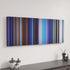 Frozen canvas art in modern interior - movie color palette
