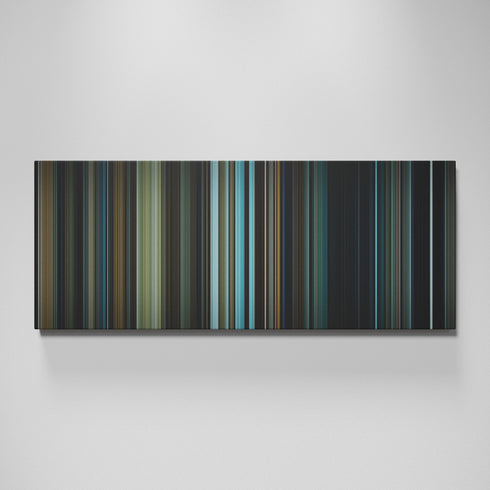 Harry Potter and the Prisoner of Azkaban movie canvas wall art - color palette print
