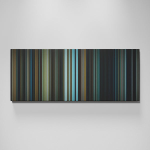 Harry Potter and the Prisoner of Azkaban movie canvas wall art - color palette print