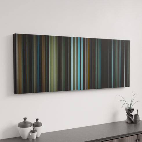 Harry Potter and the Prisoner of Azkaban canvas art in modern interior - movie color palette