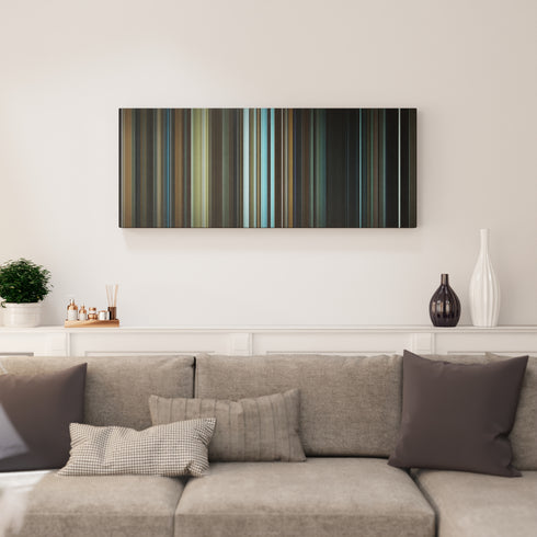 Living room interior with Harry Potter and the Prisoner of Azkaban Frome on the wall