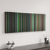 Joker canvas art in modern interior - movie color palette