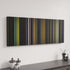 The Matrix canvas art in modern interior - movie color palette