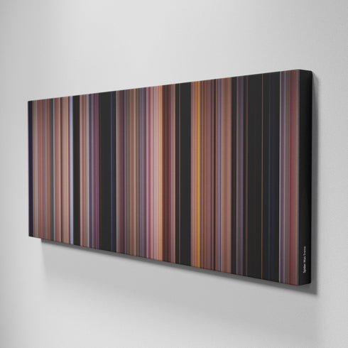 Side view of Buff's of Spider-Man Frome on the wall